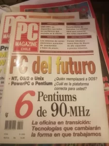 Portada revista PC Magazine en Chile. Internet